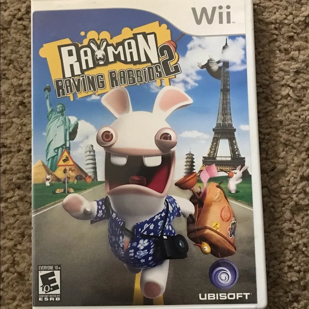 Wii Raving Rabbids 2 video game